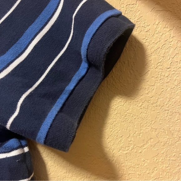 Men’s Polo Size Large. Blue, Navy and White - Club Room - Picture 4 of 7
